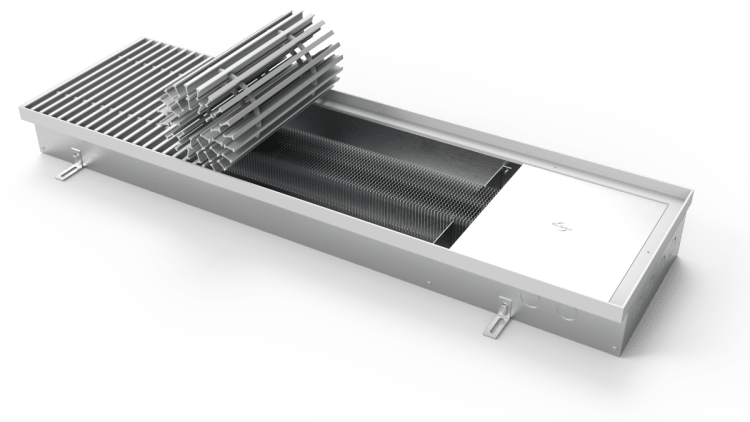 Встраиваемый в пол конвектор отопления КС 100 303