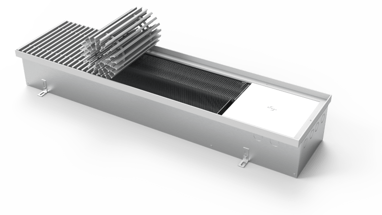 Конвектор отопительный встроенный в пол К 160 258