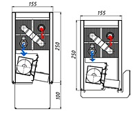 Конвектор водяной настенный Конвектор водяной напольный